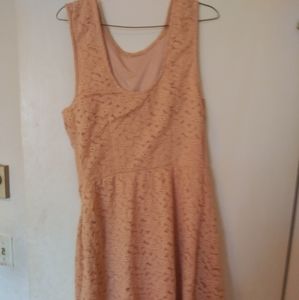 Lace Dress w/ beaded design